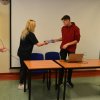 Spotkanie z absolwentem naszej szkoły, stypendystą Akademii Alkantara Janem Matyjaszczykiem.
