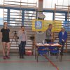 Srebro na I Powiatowych Mistrzostwach Nauczycieli w badmintonie