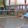 Srebro na I Powiatowych Mistrzostwach Nauczycieli w badmintonie