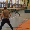 Srebro na I Powiatowych Mistrzostwach Nauczycieli w badmintonie