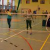 Srebro na I Powiatowych Mistrzostwach Nauczycieli w badmintonie