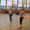 Srebro na I Powiatowych Mistrzostwach Nauczycieli w badmintonie