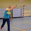 Srebro na I Powiatowych Mistrzostwach Nauczycieli w badmintonie