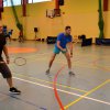 Srebro na I Powiatowych Mistrzostwach Nauczycieli w badmintonie