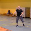 Srebro na I Powiatowych Mistrzostwach Nauczycieli w badmintonie